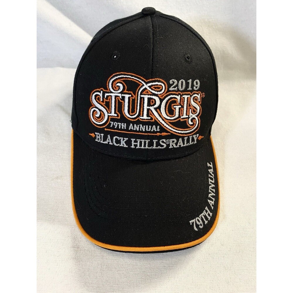 Sturgis 79th Annual Black Hills Motorcycle Rally Cap Hat 2019 Adjustable